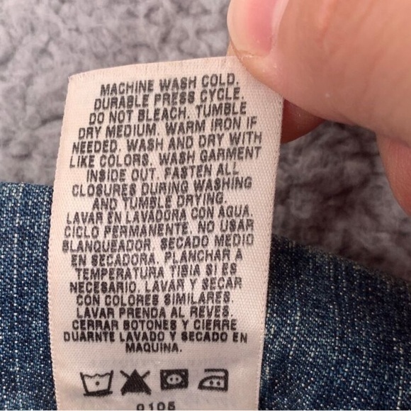 Y2K,Levi's Strauss, Trucker Denim Jean Jacket Small S/4,Medium Wash, Price Firm - Picture 8 of 11